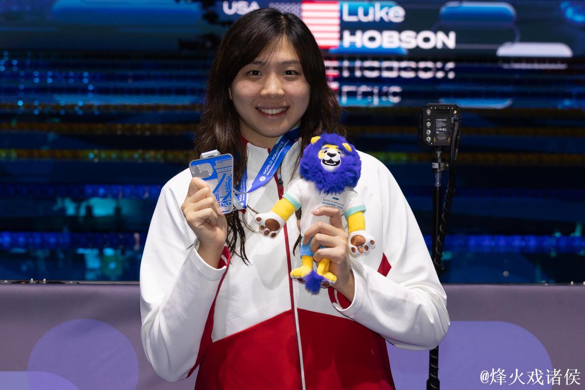 唐钱婷勇夺世界泳联世锦赛50米蛙泳银牌