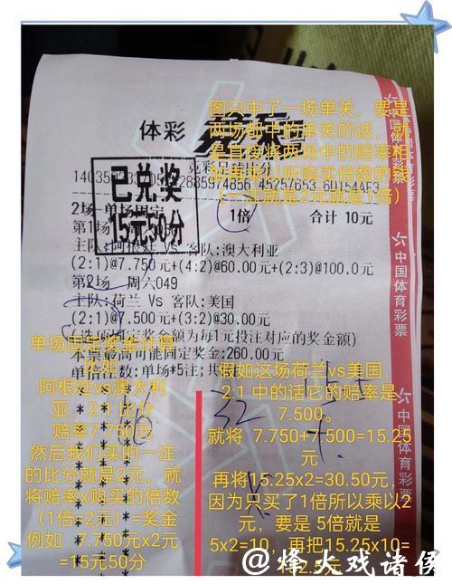 世界杯竞彩赔率计算的核心原理揭秘